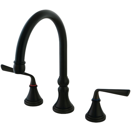 Silver Sage KS2795ZLLS 8-Inch Widespread Kitchen Faucet KS2795ZLLS
